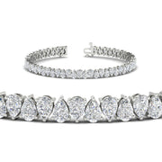 Pear Shaped Tennis Bracelet 11 Carat